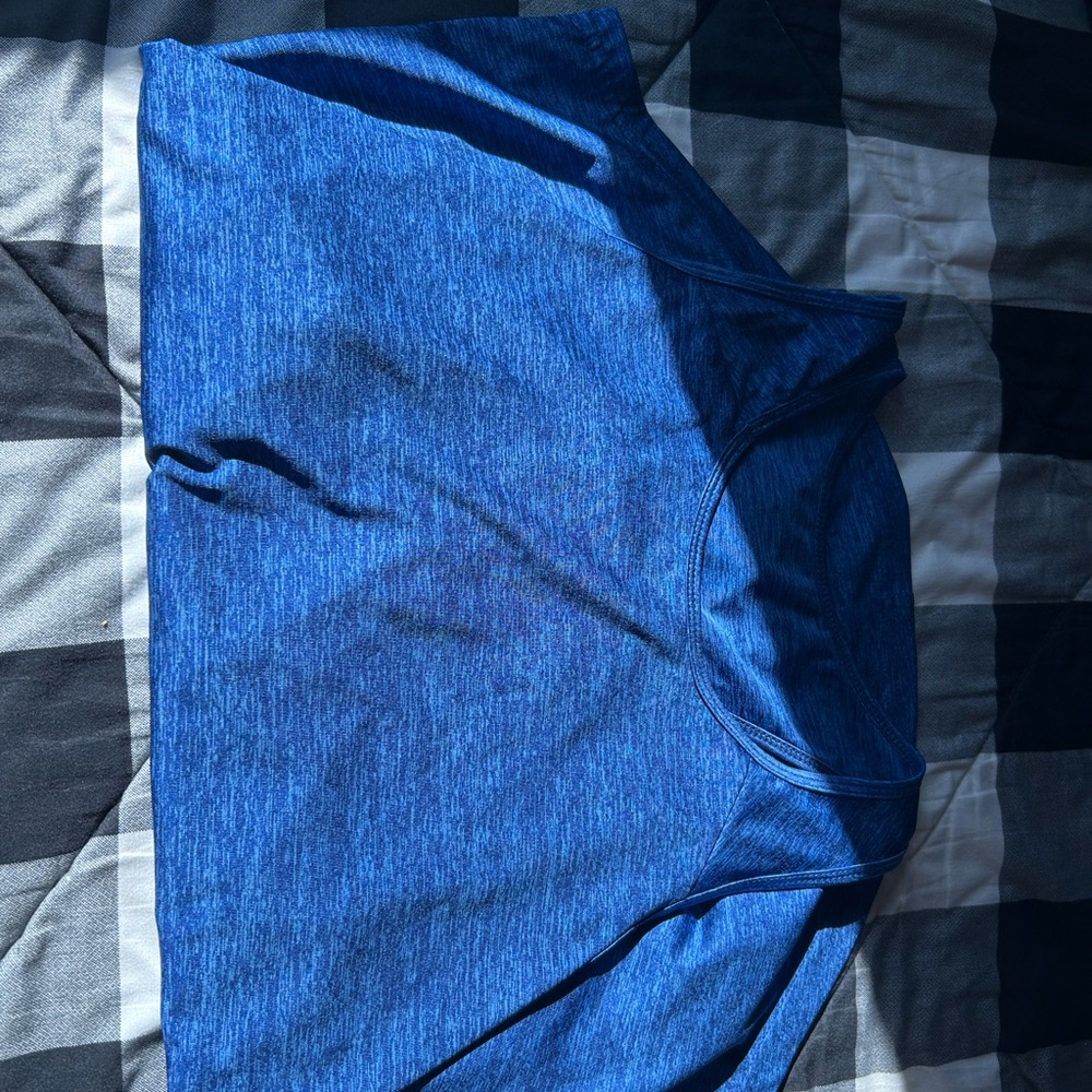 Blue tank top
